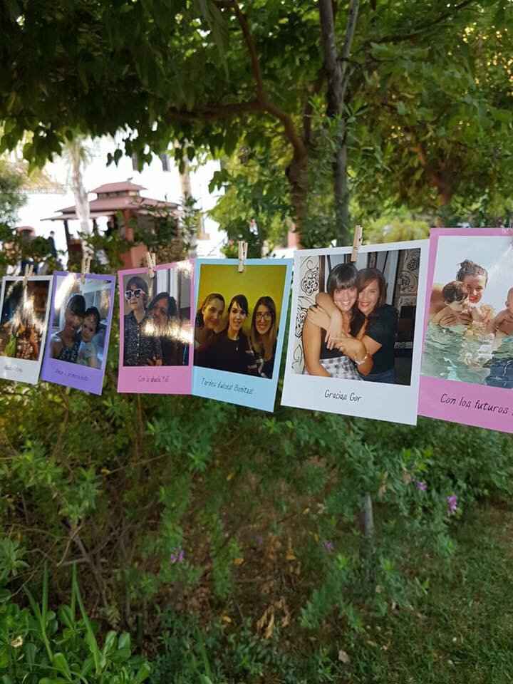 Cómo utilizar las fotos de preboda en el seeting, meseros o cartel de bienvenida - 1