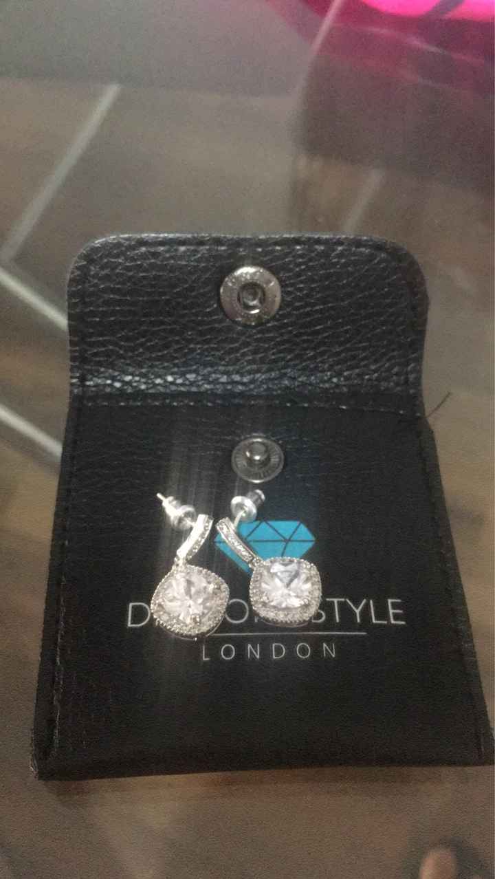 Pendientes diamond style - 1