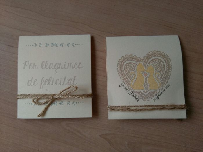 Mis cositas handmade para la boda!!!! - 4