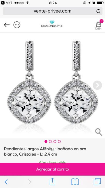Pendientes diamond style - 1