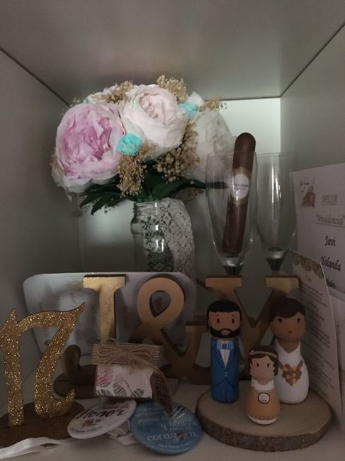  Ramo de novia y figura de novios - 1