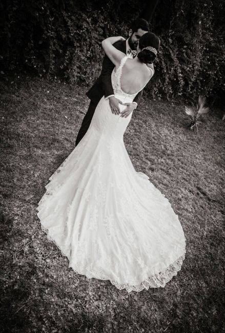  Vestido con cola o sin cola? - 1