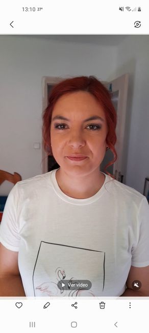 Prueba de maquillaje y peluquería 1