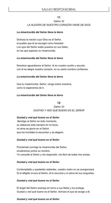 Quien elige las lecturas en ka iglesia 3