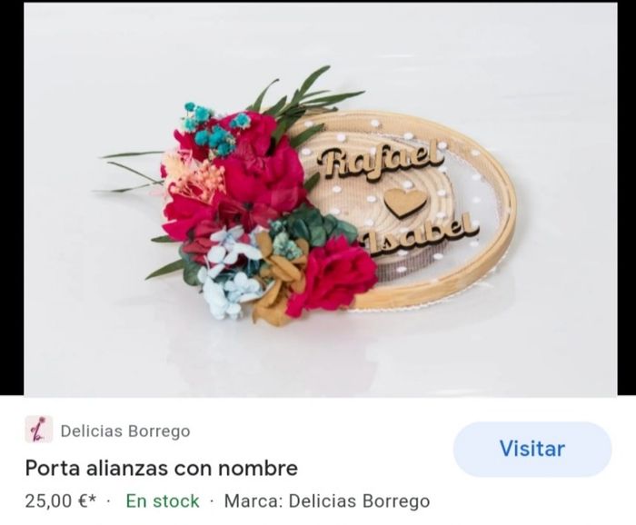 Cesta para pétalos y porta anillos 5