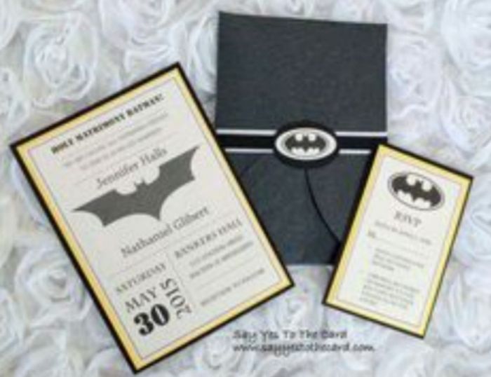 Boda temática batman 11