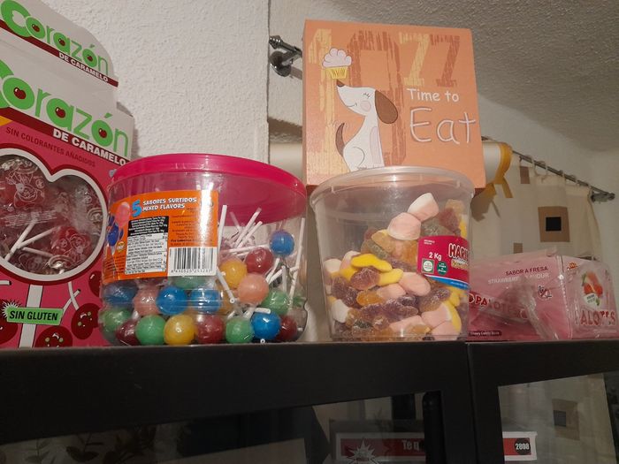 Cantidad gominolas candy bar 2