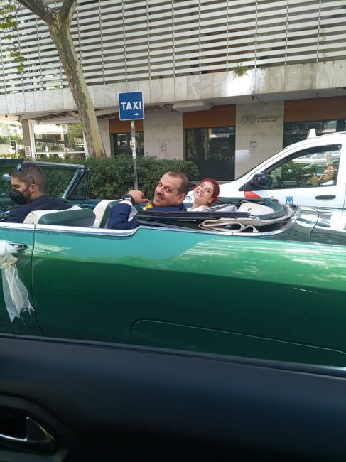 ¿Escogeréis un coche descapotable para el día de la boda? 2