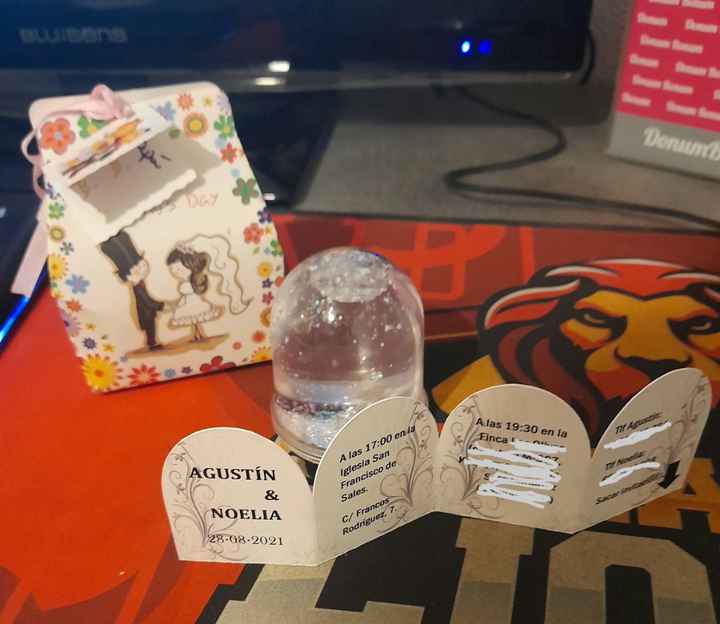 ¿Cómo es o va a ser vuestra invitación? 😃, aquí os enseño un ejemplo de la mía 😍 - 1