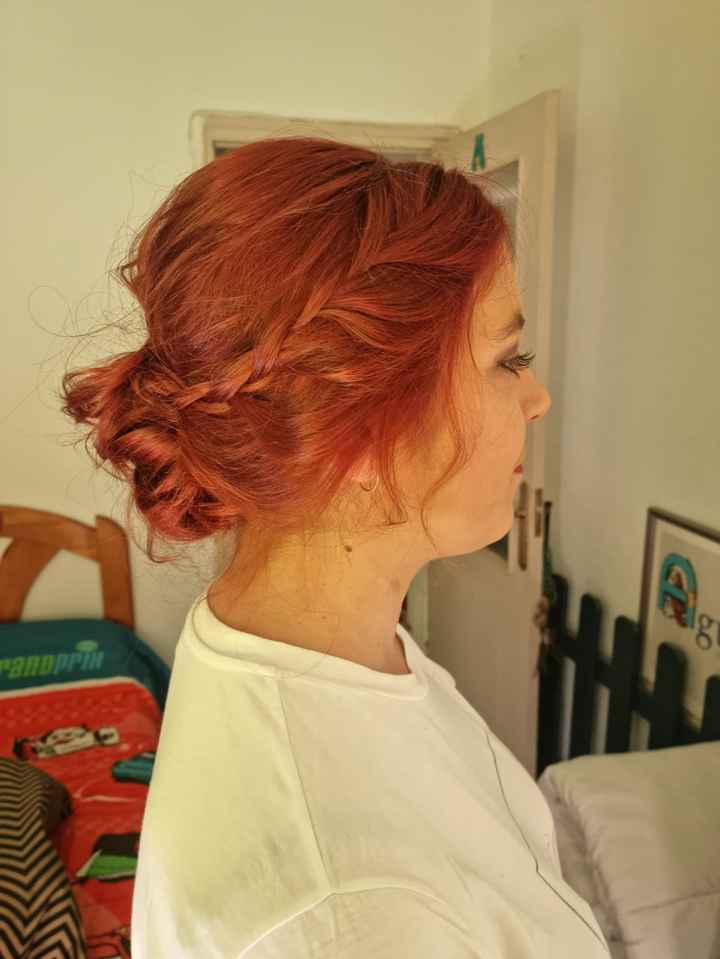 Prueba de maquillaje y peluquería - 1