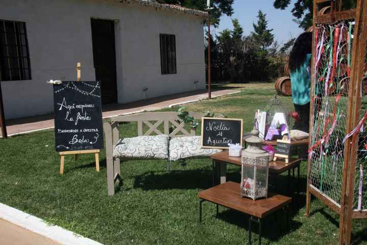 ¿Tendréis cartel de bienvenida en la boda? - 1