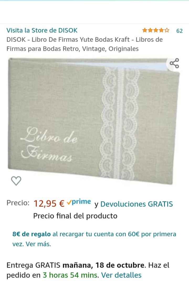Libro de firmas para invitados - 2