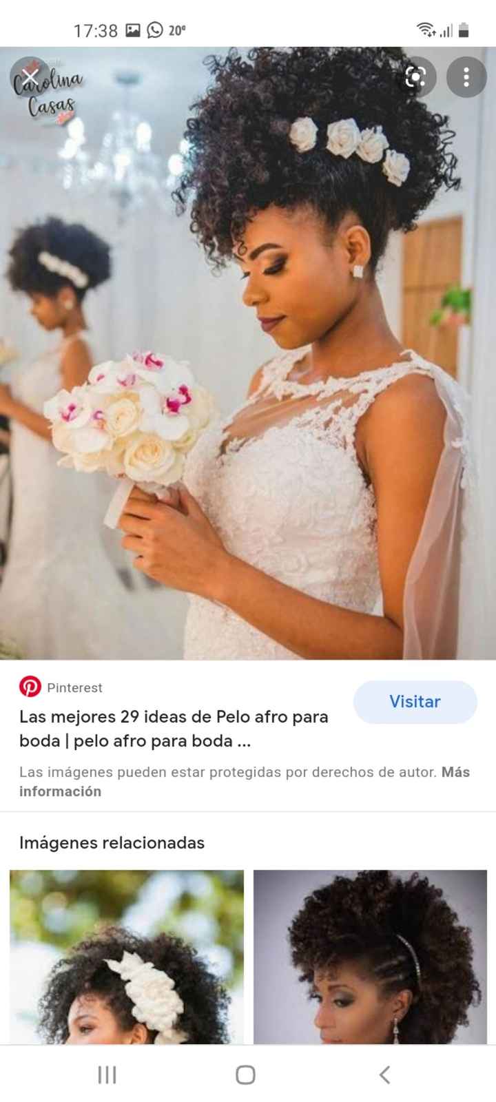 Novia con pelo Afro - 3