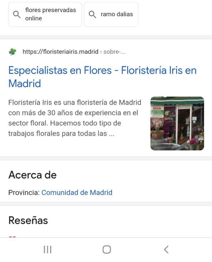 Precio flores - 1