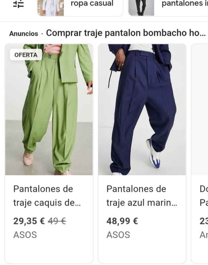 Traje de novio - 1