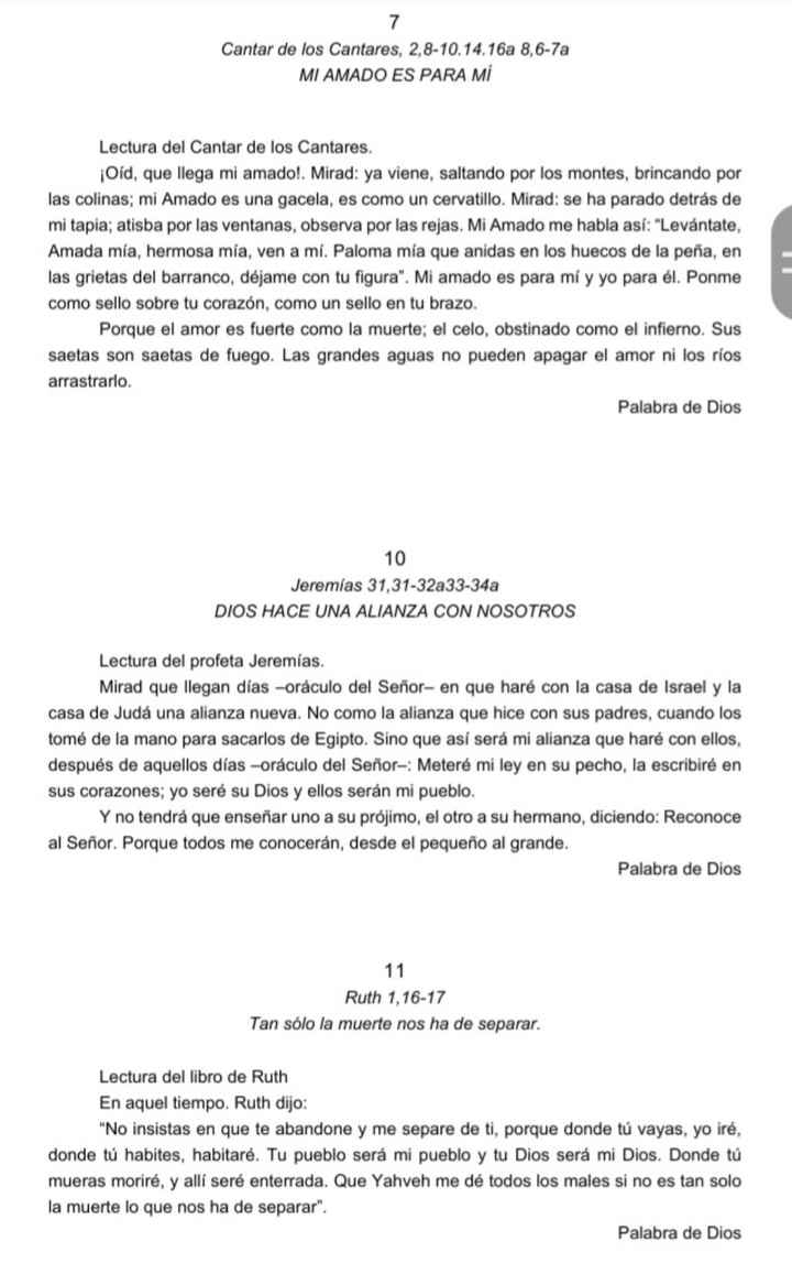 Quien elige las lecturas en ka iglesia - 2
