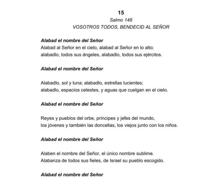 Quien elige las lecturas en ka iglesia - 5