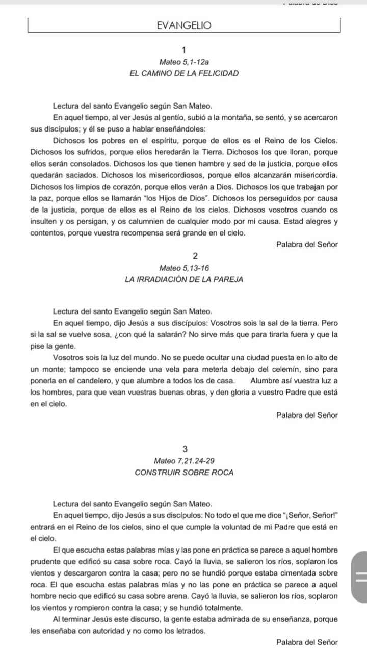 Quien elige las lecturas en ka iglesia - 8