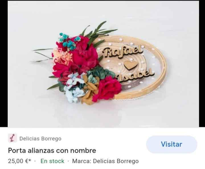 Cesta para pétalos y porta anillos - 2