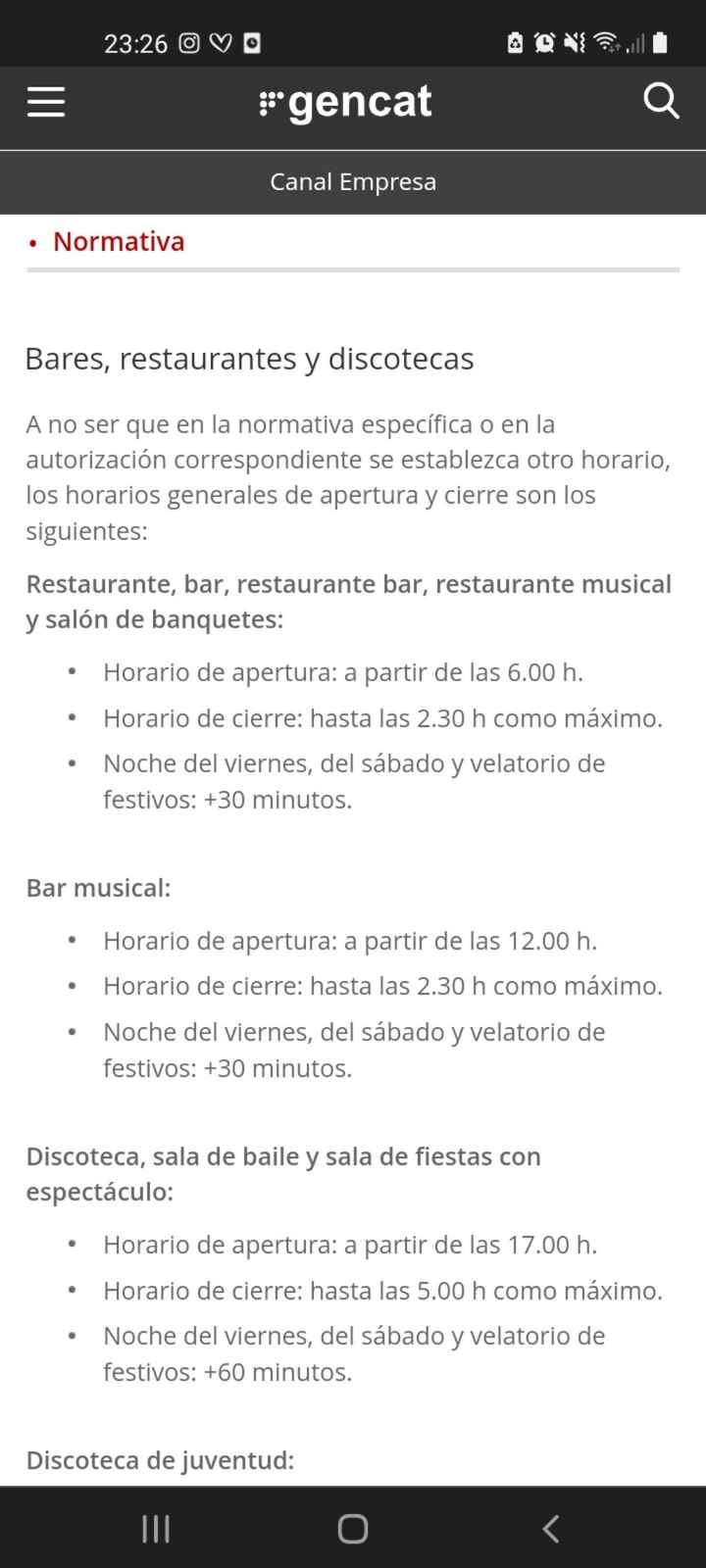 Duda cierre hostelería - 1
