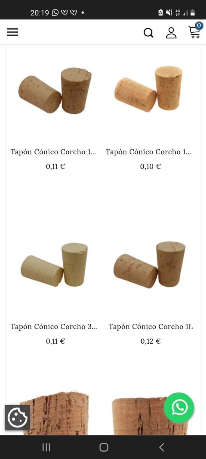 Tapones para botellas - 1
