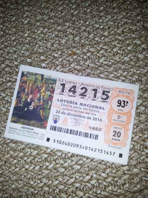 Nuestro día en la loteria de navidad - 1