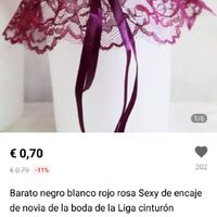 Liga y zapatos de color burdeos, imposible encontrar!! - 2