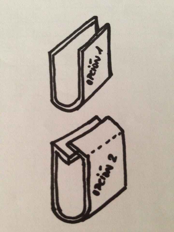 pliegues carton