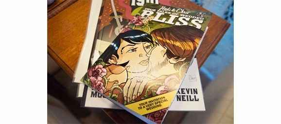 Invitación Boda Comic