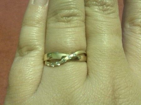 Anillo de compromiso.