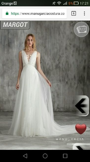 Precios vestidos Manu García colección 2018 - 2