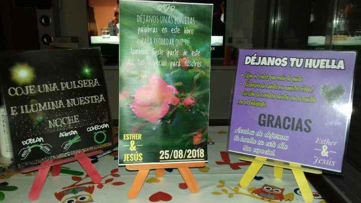 Algunos de los carteles de la boda! - 1