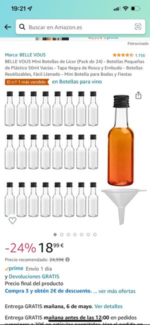 Licor para invitados - 1