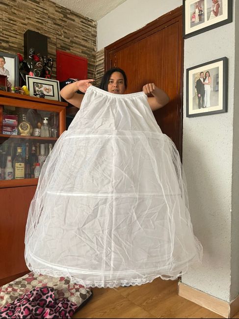 Cancan vestido tipo a 2