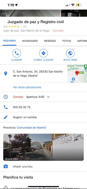 Registro civil Alcobendas 1