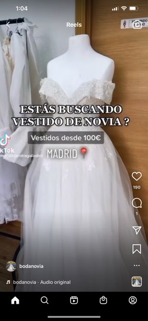 Vestido de novia.. 1