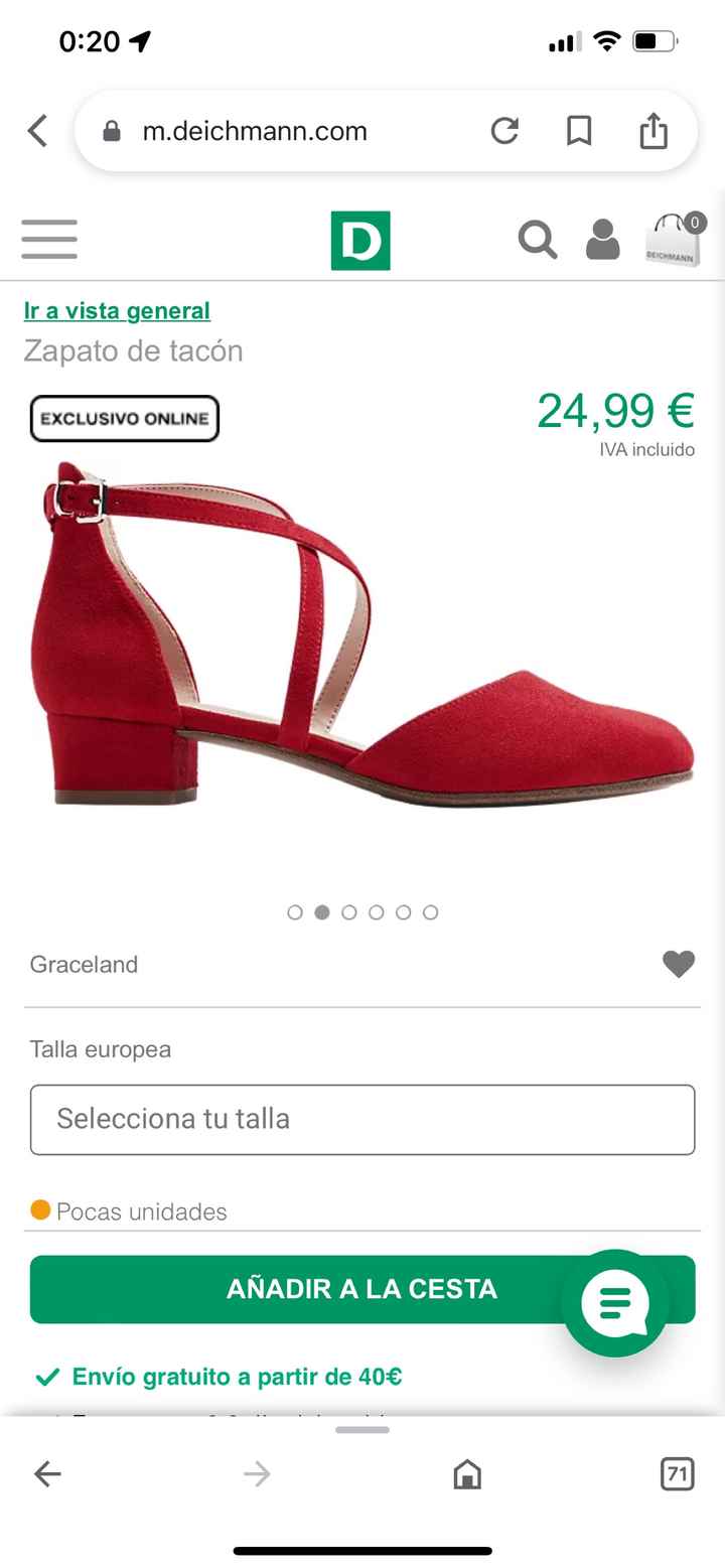 No encuentro zapatos - 1