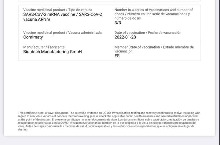 Certificado covid - 1