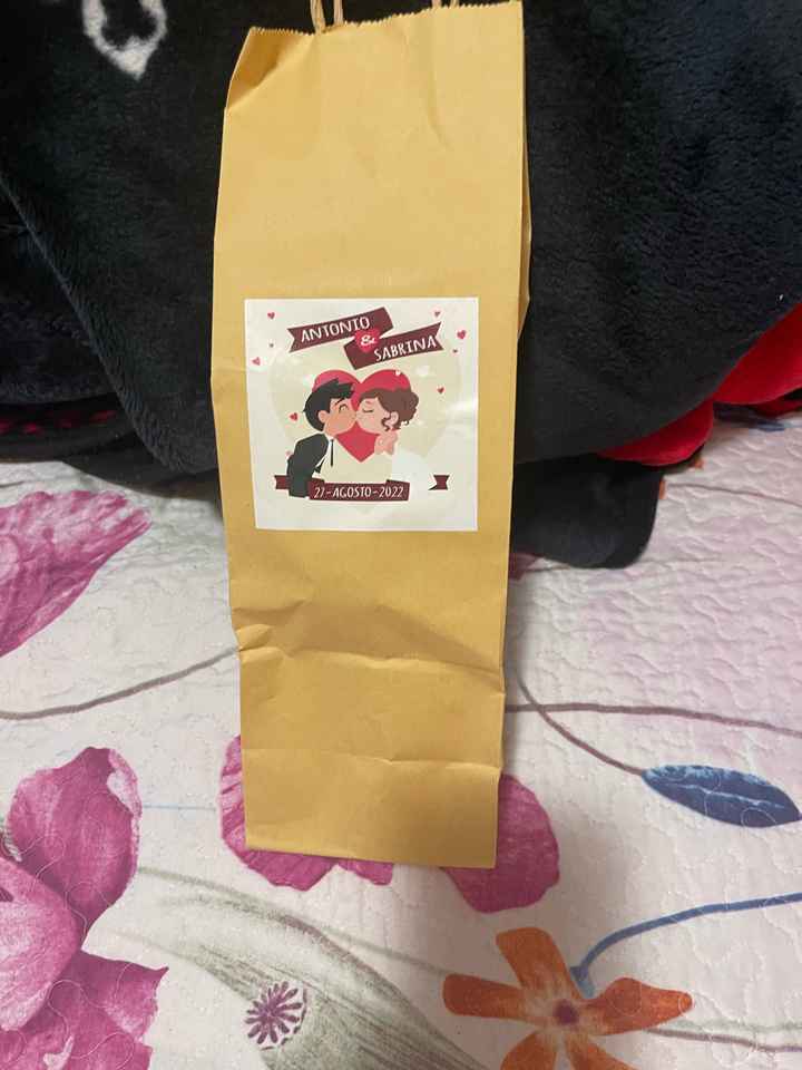 ¿Cómo presentáis el detalle para los invitados? - 1