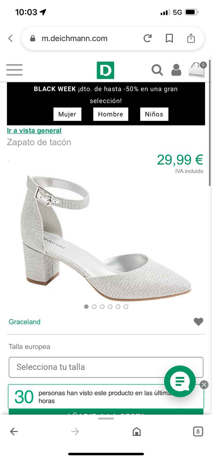 Necesito tienda de zapatos de novia por Girona o Barcelona - 1