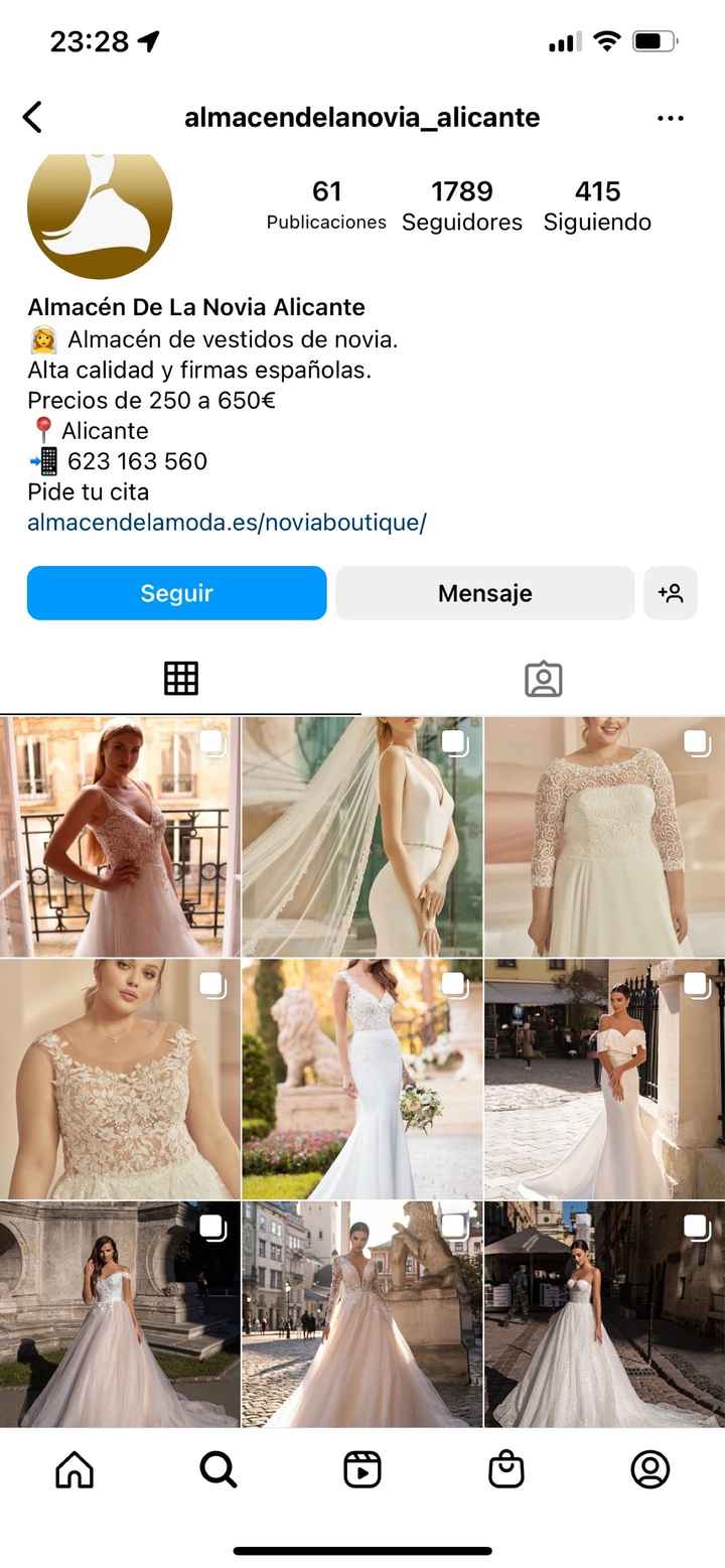 Vestido de novia en Alicante - 1