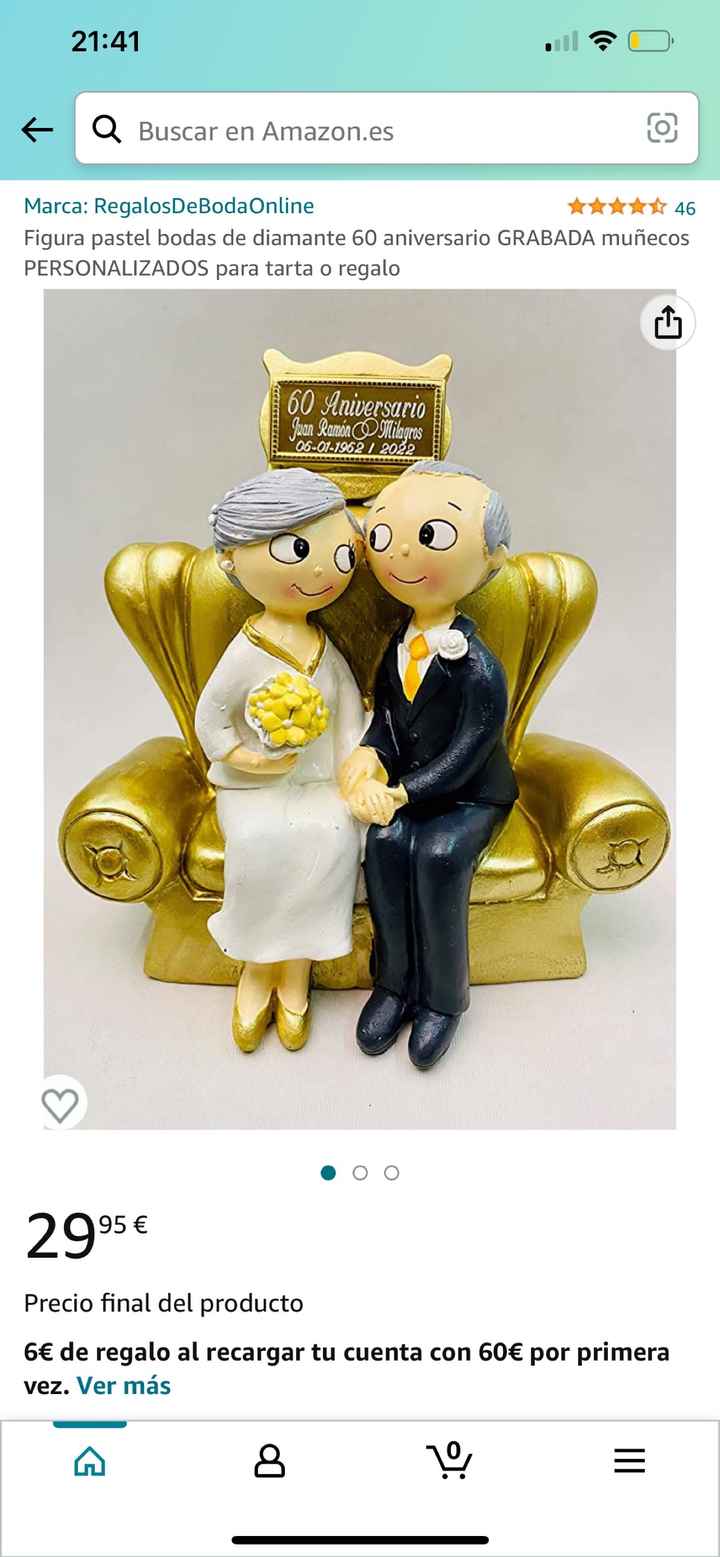 Figura viejitos para tarta - 1