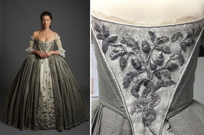 Vestido de novia de "Outlander"