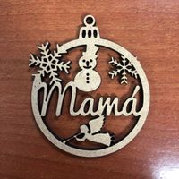 Bolas de navidad para el árbol y marca sitios - 2
