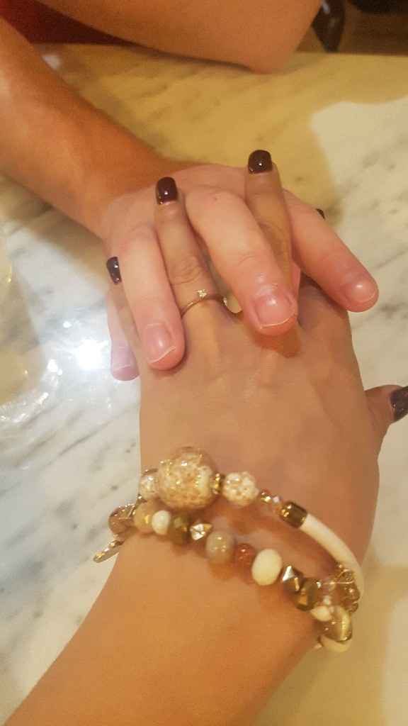¿Tuviste anillo de pedida? - 1