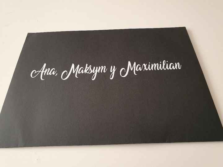 Nuestra invitación y sello de boda! - 1