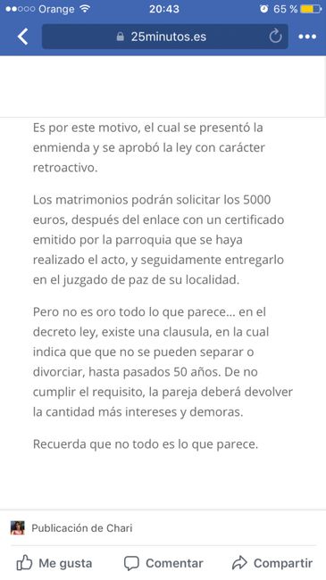  5000 € por casarte por la iglesia - 1