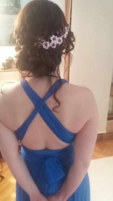 Estoy enamorada de mi peinado y tocado - 3