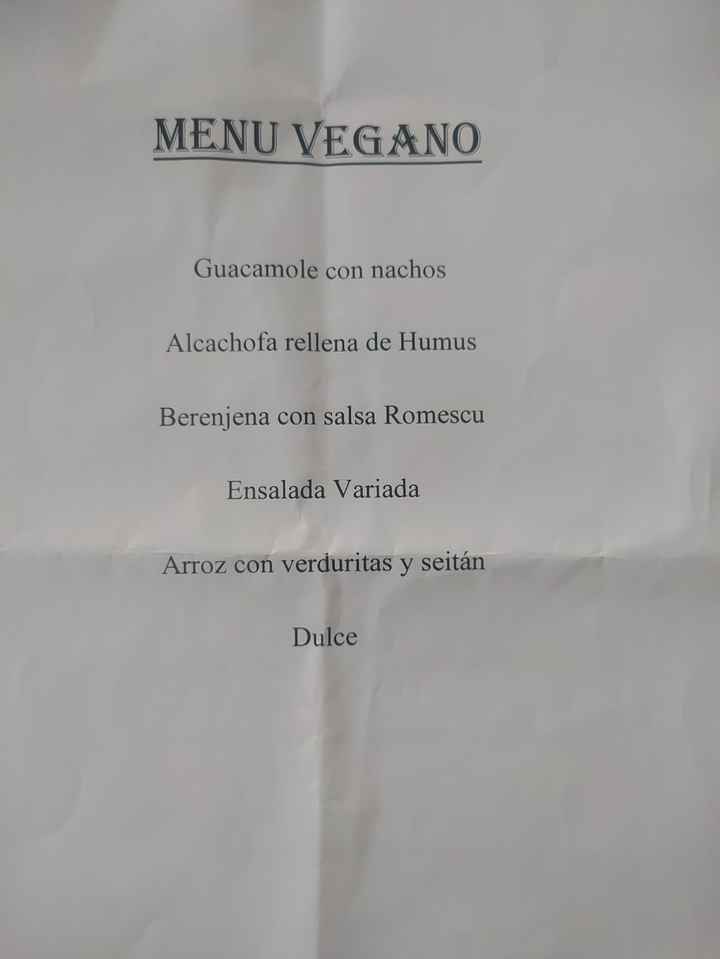 Ayuda menú vegano - 1