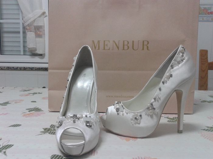 Nuestros zapatos menbur!! - 1